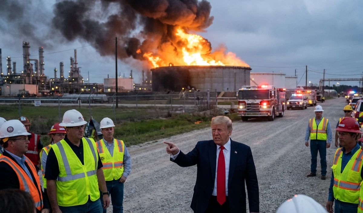 Trump’s ‘Ultimate Revenge’: Iranian Drone Hits Oman’s Salalah Port, Oil Blaze Sparks, US to Respond