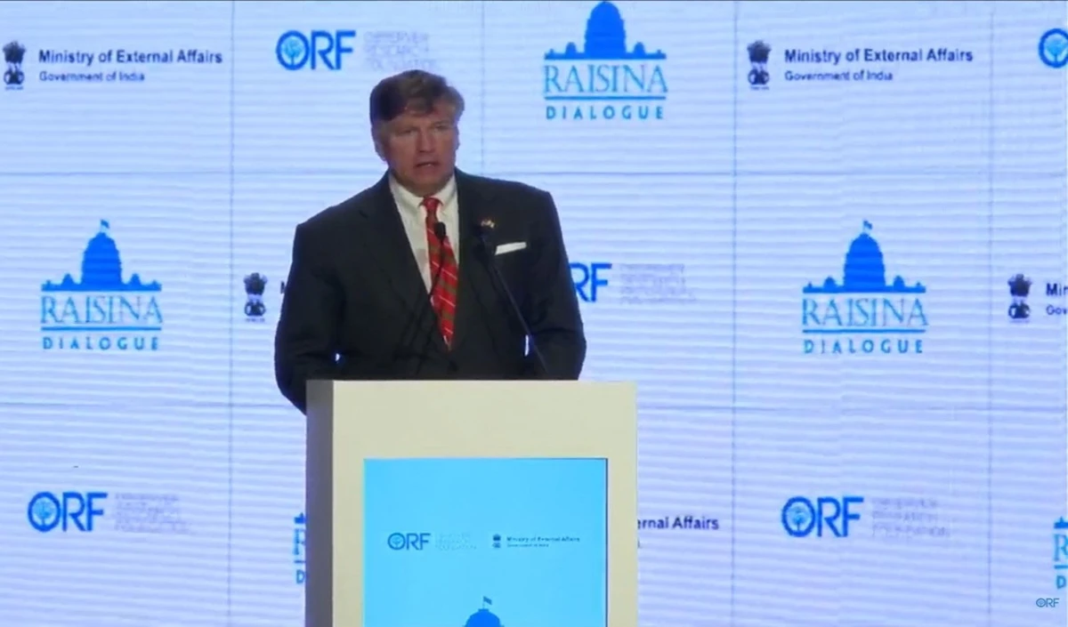 US–India Partnership Based on Mutual Interests, Not Charity: Christopher Landau at Raisina Dialogue